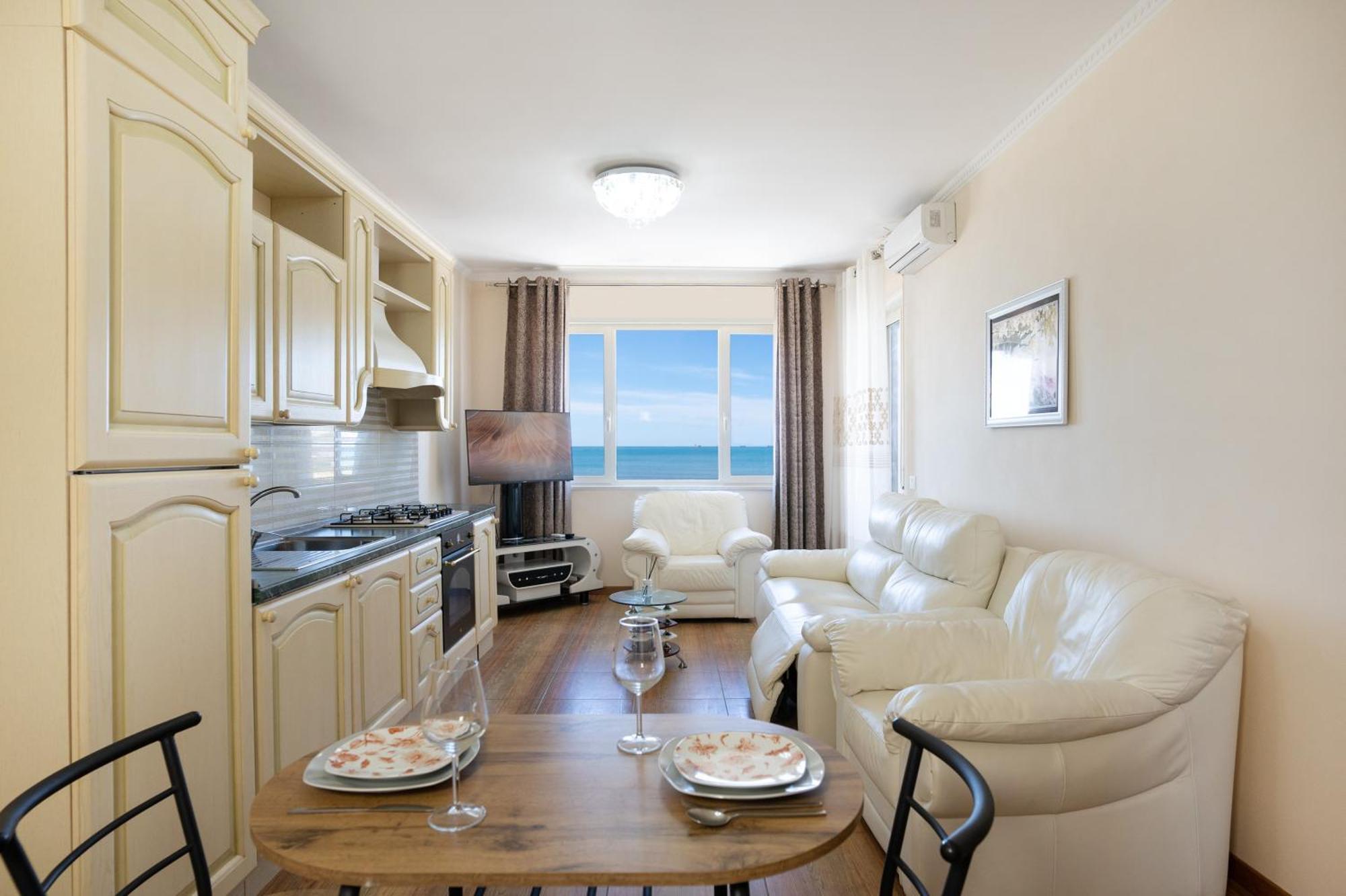Sea View-Apartment On The Beach - Durrs2 Дуррес Экстерьер фото